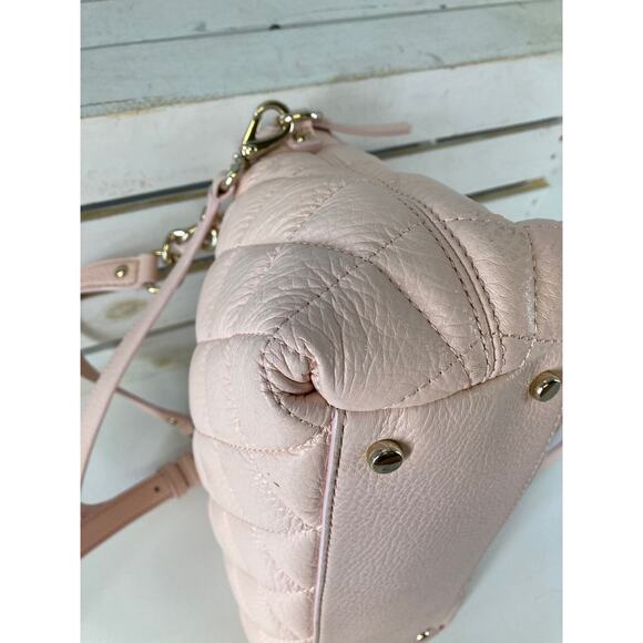 KATE SPADE PINK PUFFED QUILTED LEATHER CROSSBODY BAG (ASIS) - Picture 8 of 16